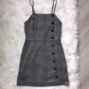 Gray Mini Dress